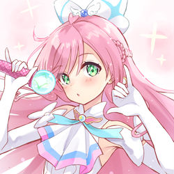 This is a pixiv picture whose title is キュアプリズム.