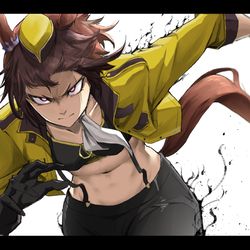 This is a pixiv picture whose title is Byerley Turk.
