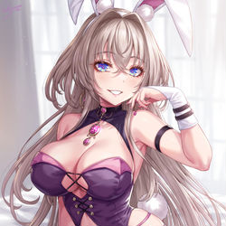 This is a pixiv picture whose title is 🐰🐰.