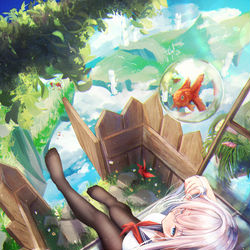 This is a pixiv picture whose title is 無題.