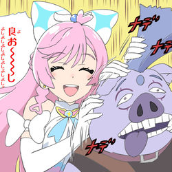 This is a pixiv picture whose title is ナデナデナデナデ.