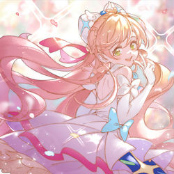 This is a pixiv picture whose title is キュアプリズム.