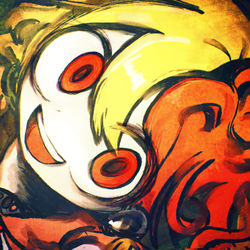 This is a pixiv picture whose title is 月曜日.