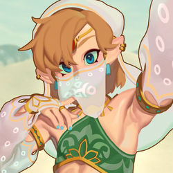This is a pixiv picture whose title is ゲルドリンク.