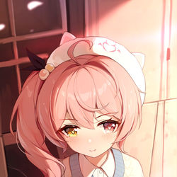 This is a pixiv picture whose title is 早稻叽-魂器学院联动剧情CG.