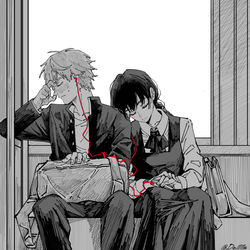 This is a pixiv picture whose title is listen.