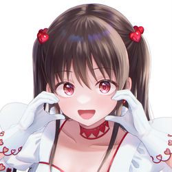This is a pixiv picture whose title is ❤️.
