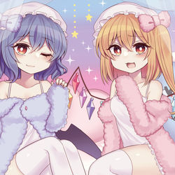 This is a pixiv picture whose title is ゆめかわレミフラ.