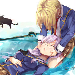 This is a pixiv picture whose title is きみの目覚めを待つ.
