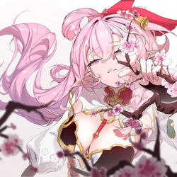 This is a pixiv picture whose title is Elysia.