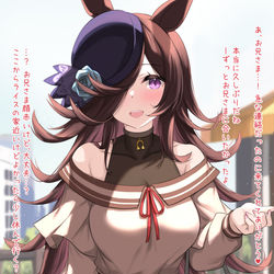 This is a pixiv picture whose title is JDライスちゃんとバレンタインデート（セリフ追加）.
