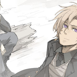 This is a pixiv picture whose title is 時間の傍で.