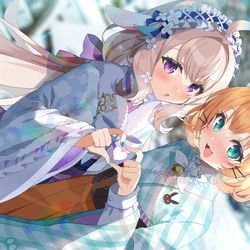 This is a pixiv picture whose title is NY Bunnies~.