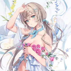 This is a pixiv picture whose title is モモコ.