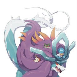 This is a pixiv picture whose title is ウネルミナモ.