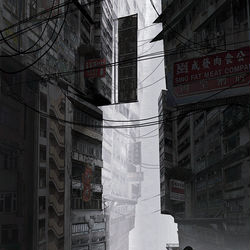 This is a pixiv picture whose title is 九龍.