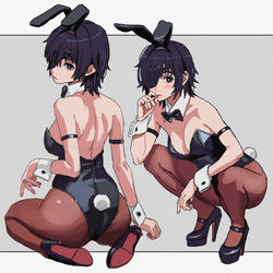 This is a pixiv picture whose title is バニー姫野.
