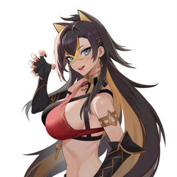 This is a pixiv picture whose title is 咆哮！  Roar！.