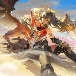 This is a pixiv picture whose title is 迪希雅.