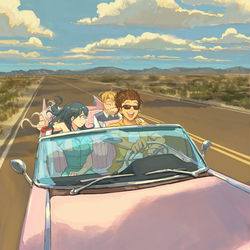 This is a pixiv picture whose title is Double Date.