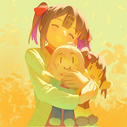 This is a pixiv picture whose title is お兄ちゃんと一緒.