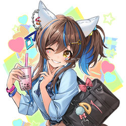 This is a pixiv picture whose title is うぇーい♪.