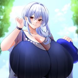 This is a pixiv picture whose title is あらあら♡.