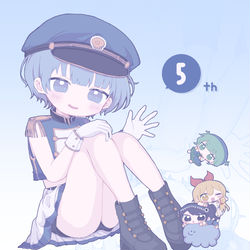 This is a pixiv picture whose title is 5th anniversary.