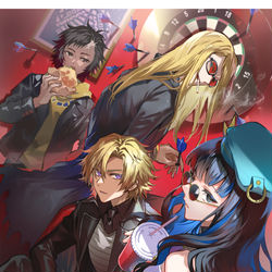 This is a pixiv picture whose title is デイビット陣営.