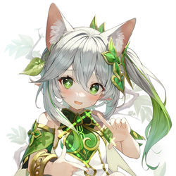 This is a pixiv picture whose title is Neko Nahida.