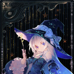 This is a pixiv picture whose title is 魔法使い＆騎士・『Wizardry～五つの試練～』用ポートレート.