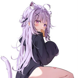 This is a pixiv picture whose title is Mikeneko 🐾.