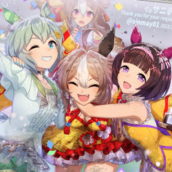 This is a pixiv picture whose title is 【Skeb】祝！アクエリアス杯優勝！.