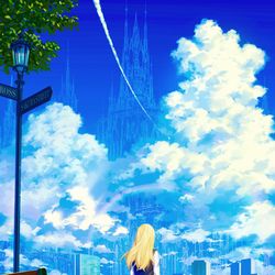 This is a pixiv picture whose title is サマー・カテドラル.