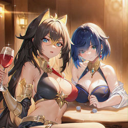 This is a pixiv picture whose title is 迪希雅.