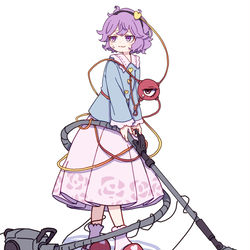 This is a pixiv picture whose title is コードが絡まるさとり.