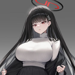 This is a pixiv picture whose title is 🖤.