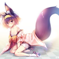 This is a pixiv picture whose title is 初瀬いづな.