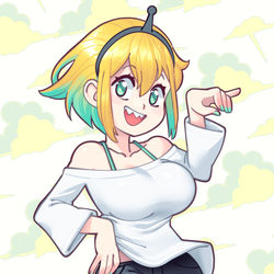 This is a pixiv picture whose title is Amano Pikamee.