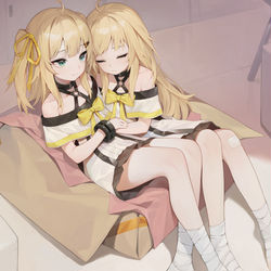 This is a pixiv picture whose title is アイン&ツヴァイ.