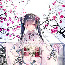 This is a pixiv picture whose title is ひな祭り.