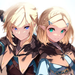 This is a pixiv picture whose title is ブレワイ6周年.