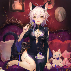 This is a pixiv picture whose title is 【帝国戦記】茶会・オルテ.