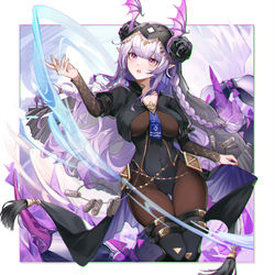 This is a pixiv picture whose title is 狮蝎.