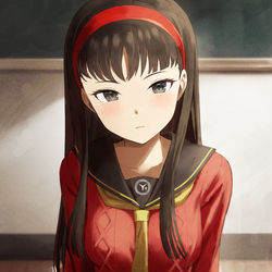This is a pixiv picture whose title is 天城雪子.