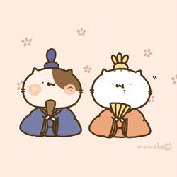 This is a pixiv picture whose title is ひな祭り.