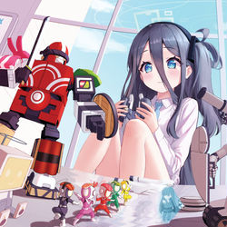 This is a pixiv picture whose title is 最高のロボット.