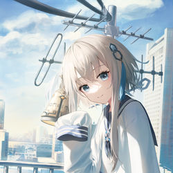 This is a pixiv picture whose title is 帰終.