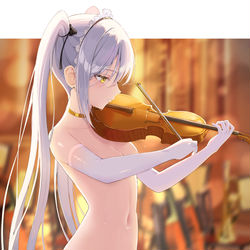 This is a pixiv picture whose title is 告知.