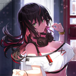 This is a pixiv picture whose title is あかね.